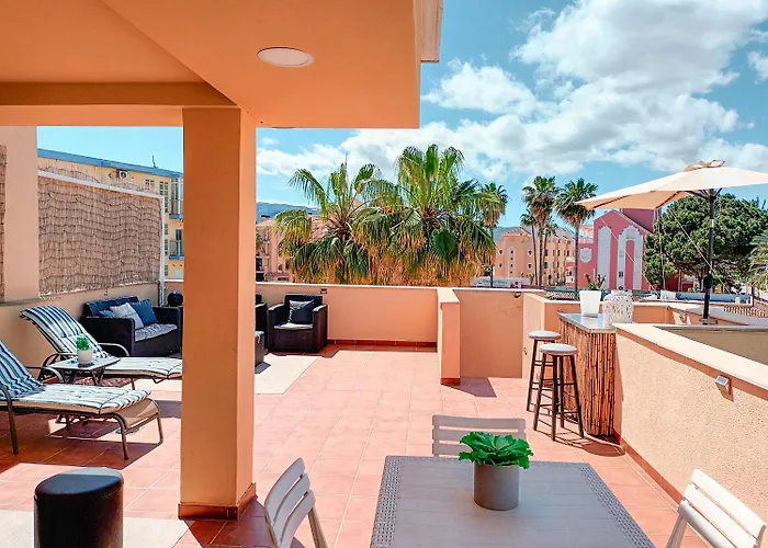 Apartamento El ático De Alicia Con Terraza Panorámica A Pie De Playa