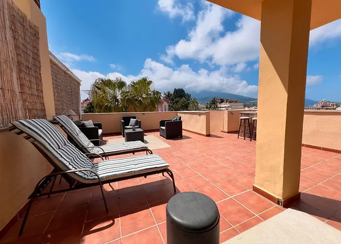 Apartamento El ático De Alicia Con Terraza Panorámica A Pie De Playa