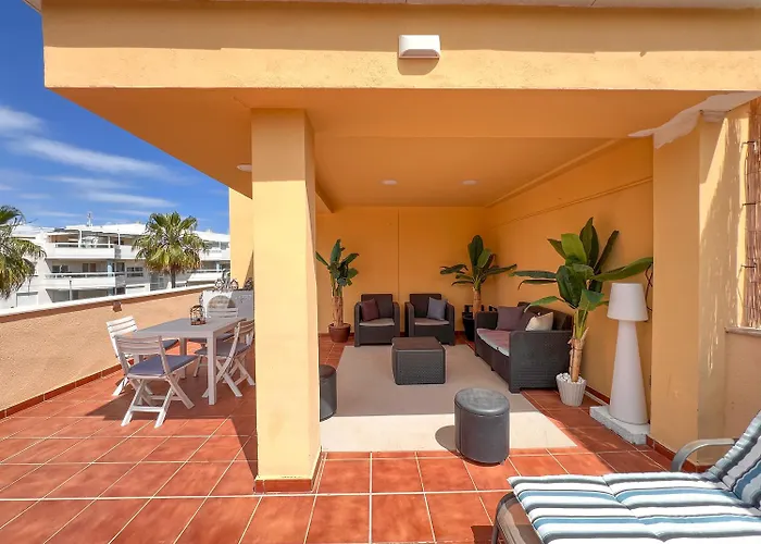 Apartamento El ático De Alicia Con Terraza Panorámica A Pie De Playa *