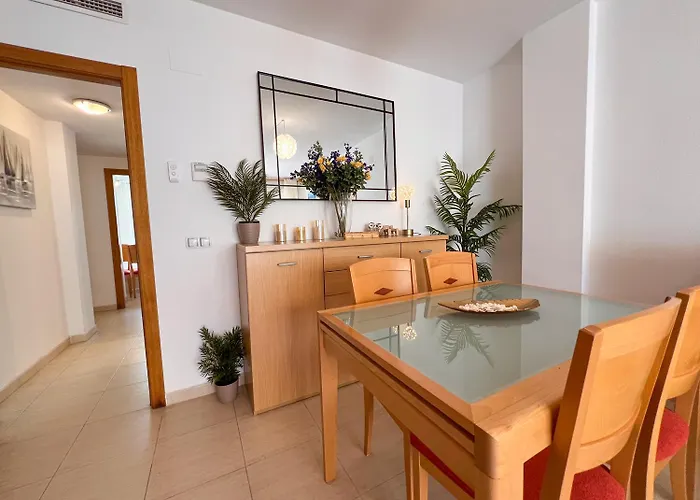 Apartamento El ático De Alicia Con Terraza Panorámica A Pie De Playa