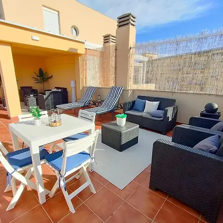 דירה El Atico De Alicia Con Terraza Panoramica A Pie De Playa דניה